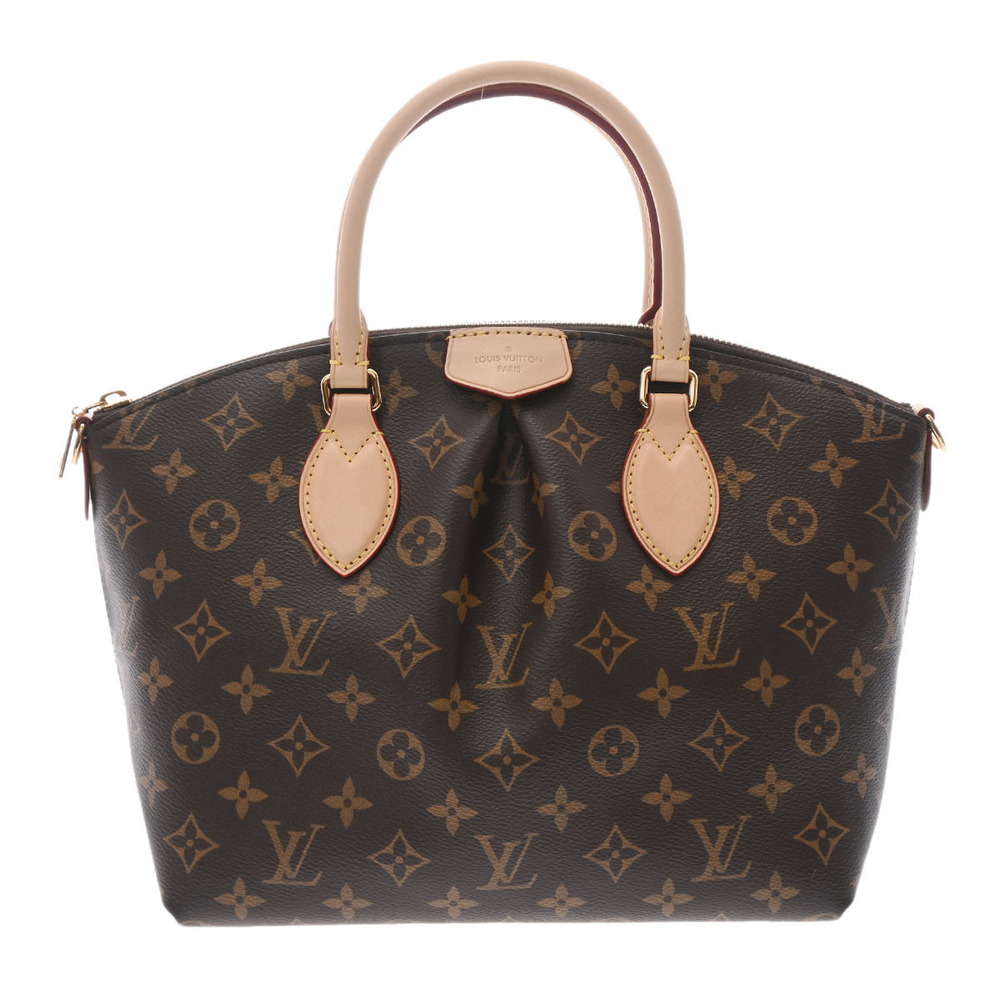 LOUIS VUITTON Monogram Boetie NM Brown Canvas Handbag